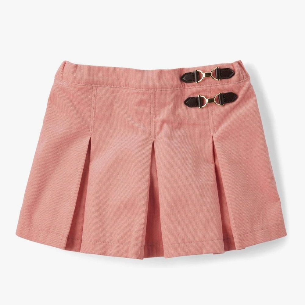 Gymboree Pink Mini Skort with Buckle Details